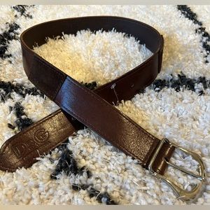 Vintage Dolce & Gabbana Leather Belt